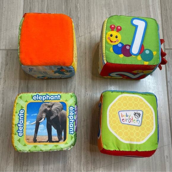 Lamaze Rings Baby Einstein Soft Blocks Stackable Development Toys Baby Lot of 2 - Picture 8 of 12